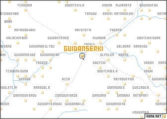 map of Guidan Sèrki