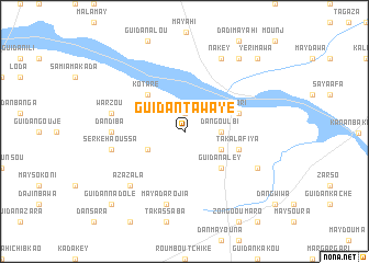 map of Guidan Tawayé