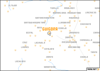 map of Guigora