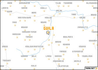 map of Guila