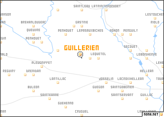 map of Guillerien