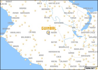 map of Guimbal