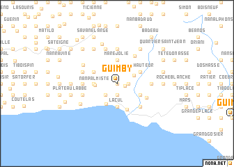 map of Guimby