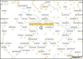 map of Guinéa Djiadibé