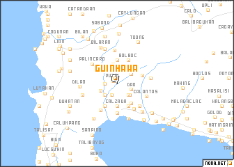 map of Guinhawa
