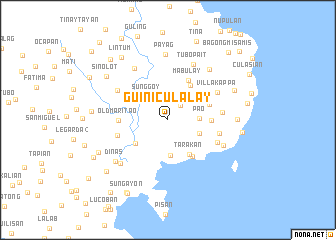 map of Guiniculalay
