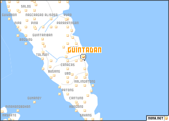 map of Guintadan