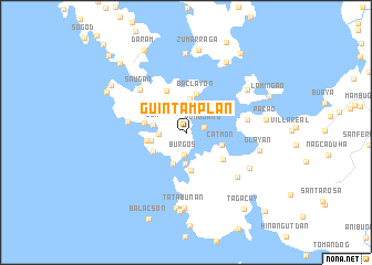 map of Guintamplan