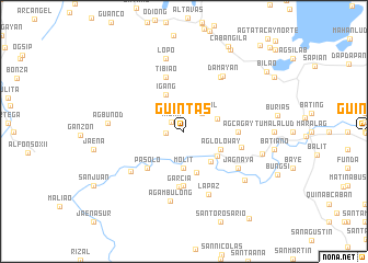 map of Guintas