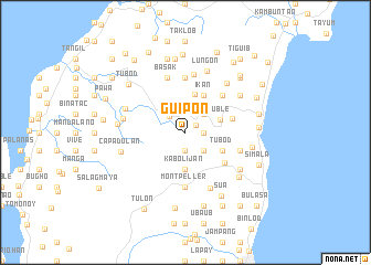 map of Guipon