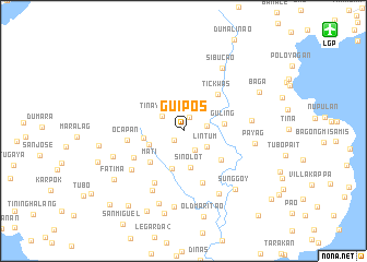 map of Guipos