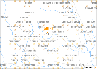 map of Guiri