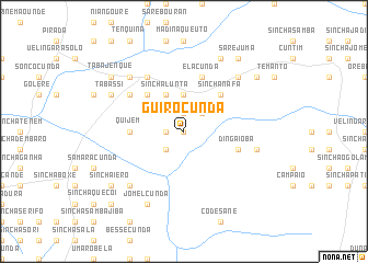 map of Guirocunda