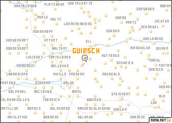 map of Guirsch