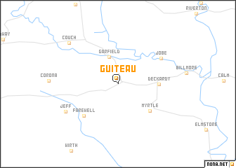 map of Guiteau