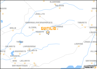 map of Guitilio