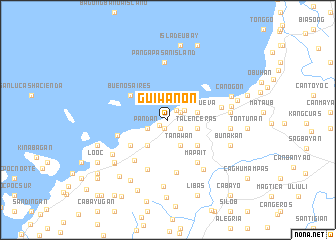 map of Guiwanon