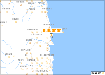 map of Guiwanon