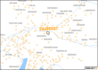 map of Gujarkot