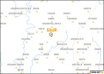 map of Guja