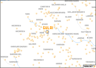 map of Gulai