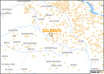 map of Gulbadīn