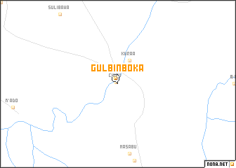 map of Gulbin Boka