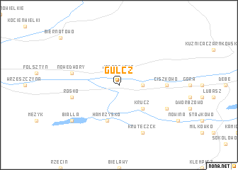 map of Gulcz