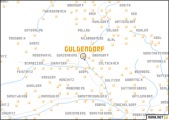 map of Guldendorf