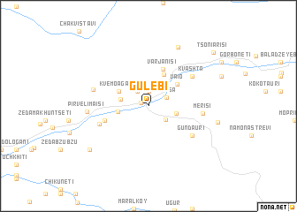 map of Gulebi