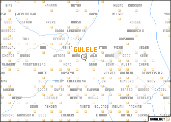 map of Gulelē