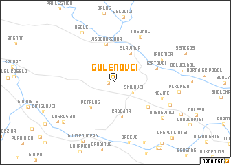 map of Gulenovci