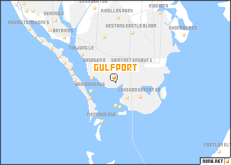map of Gulfport