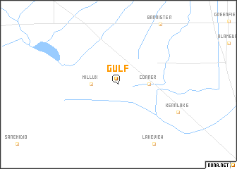 map of Gulf