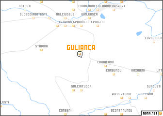 map of Gulianca