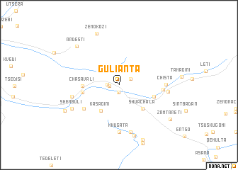 map of Gulianta