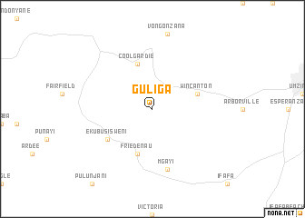 map of Guliga