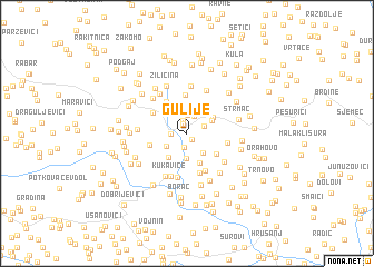 map of Gulije