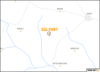 map of Gulkhat