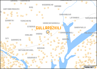 map of Gullaroz Kili