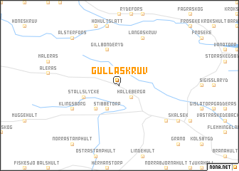 map of Gullaskruv