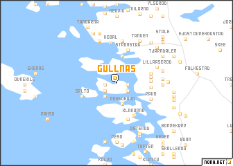map of Gullnäs
