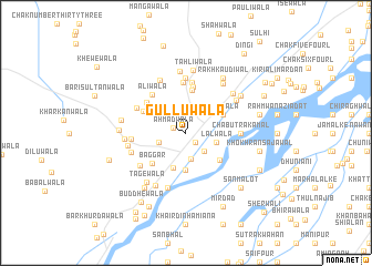 map of Gulluwāla