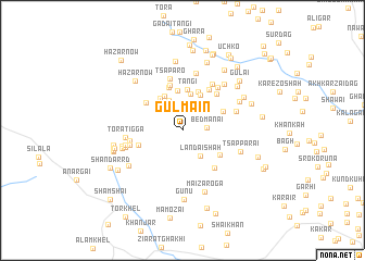 map of Gulmain