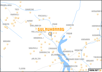 map of Gul Muhammad