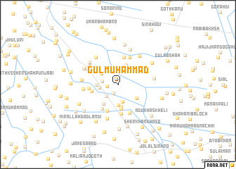 map of Gul Muhammad