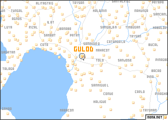 map of Gulod