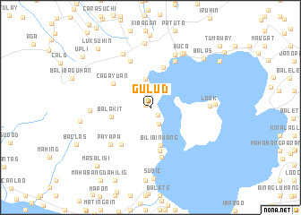 map of Gulud