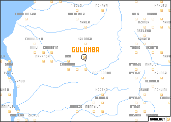map of Gulumba