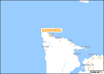map of Gumahang